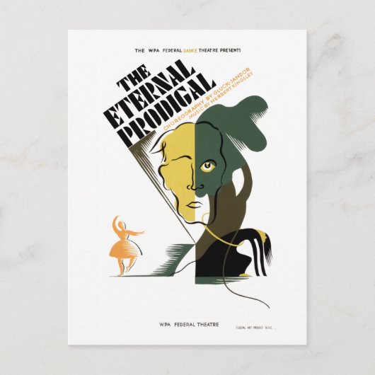 Het etherische prodigal briefkaart (Voorkant)