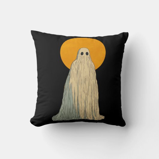 Het etherische spook tegen de volle maan kussen (Voorkant)