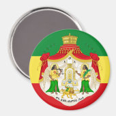 Het Ethiopische keiharde wapen Magneet (Voorkant / Achterkant)