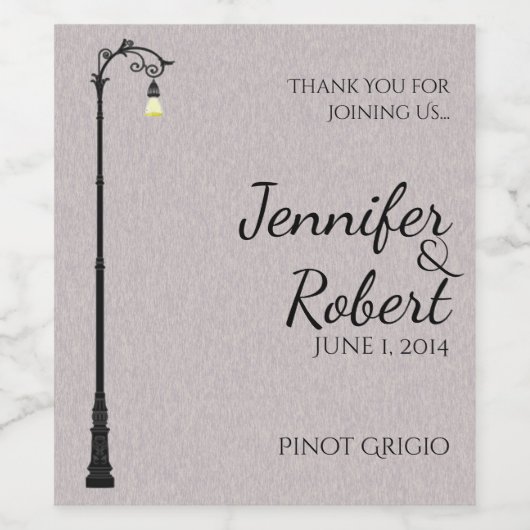 Het etiket van de grote Easy Weddenschap (Enkel label)