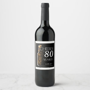 Het ETIKET van de WIJN - juicht aan 80years toe!