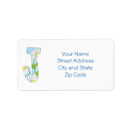 Het Etiket van het Adres van de dag aan Personalis