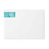 Het Etiket van het Adres van de Terugkeer van het (Voorkant)