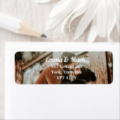 Het etiket van het Berichten van de Bekleding van (Insitu)