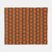 het etnische afrikaanse stammenpatroon . Adinkra s Fleece Deken (Voorkant (Horizontaal))