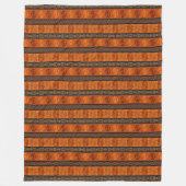 het etnische afrikaanse stammenpatroon . Adinkra s Fleece Deken (Voorkant)