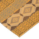 het etnische afrikaanse stammenpatroon is gestript tafelkleed (Gekanteld)