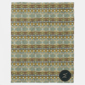 het etnische zuidoosten fleece deken (Voorkant)