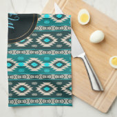 Het etnische zuidoosten van het zuidwesten. Monogr Theedoek (Quarter Fold)