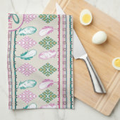 het etnische zuidoosten vechtspatroon theedoek (Quarter Fold)