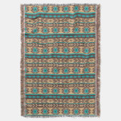 Het etnische Zuidwestelijke stammenpatroon. Deken (Voorkant Verticaal)