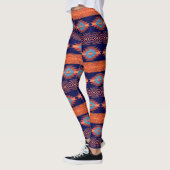 Het etnische Zuidwestelijke stammenpatroon. Leggings (Links)
