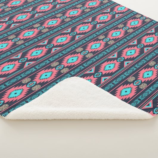 Het etnische Zuidwestelijke stammenpatroon. Sherpa Deken (3/4)