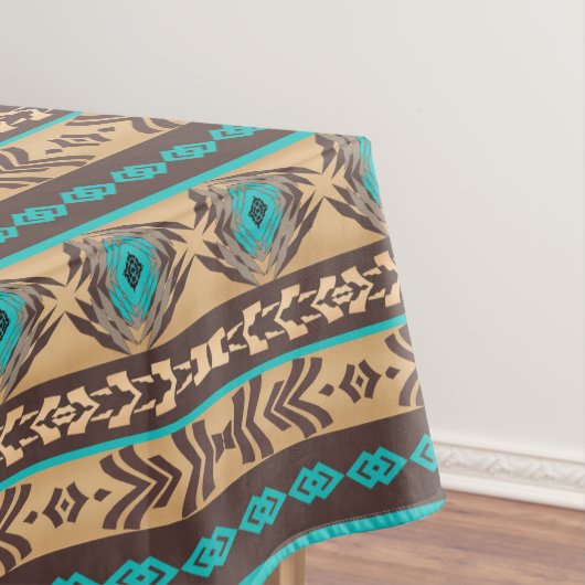 Het etnische Zuidwestelijke stammenpatroon. Tafelkleed (Voorbeeld)