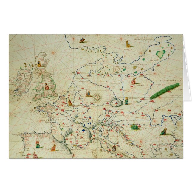 Het Europese continent (Voorkant Horizontaal)