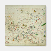 Het Europese continent Magneet (Voorkant)