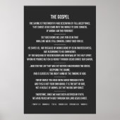 Het evangelie poster (Voorkant)