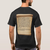 Het evangelie t-shirt (Achterkant)