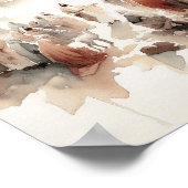 Het evangelie van Jezus - de moderne Waterverf Chr Poster (Hoek)