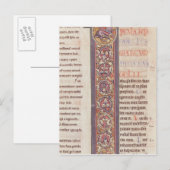 Het evangelie van St. Mark Briefkaart (Voorkant / Achterkant)