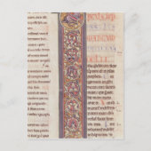 Het evangelie van St. Mark Briefkaart (Voorkant)