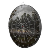 Het "Evening Landscape" (door Caspar David Friedri Dartbord (Voorkant Rechts)