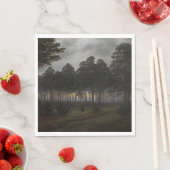 Het "Evening Landscape" (door Caspar David Friedri Servet (Insitu)