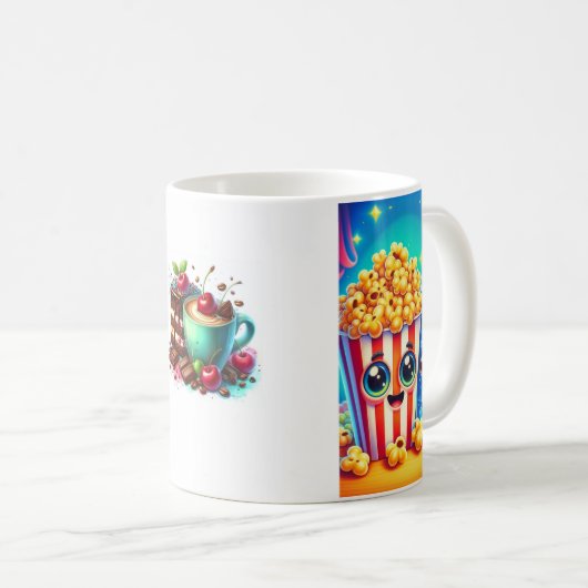 Het evenwicht dat transformeert koffiemok (Voorkant rechts)