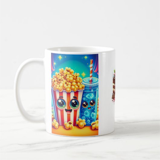 Het evenwicht dat transformeert koffiemok (Links)