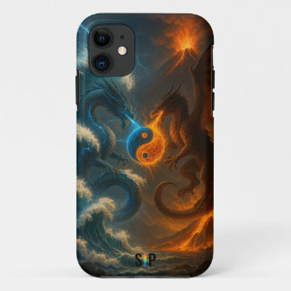 Het evenwicht van de Dragons - Feu en Water in Due Case-Mate iPhone Case