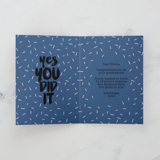 Het examen van het Afstuderen van de kaartje van d Kaart (Binnen)