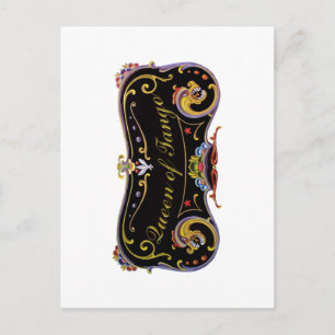 Het exclusieve design van de koningin van Tango! Briefkaart