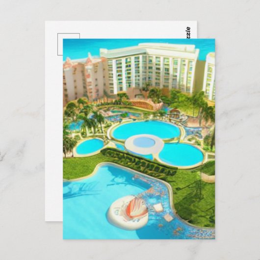 Het exclusieve hotel in Montero Bay Jamaica Briefkaart (Voorkant / Achterkant)