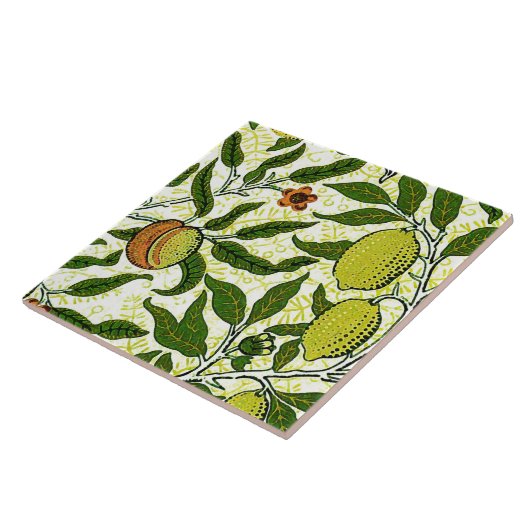 Het Exotische Citroengele Fruit van William Tegeltje (Zijkant)