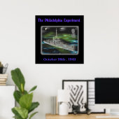Het experiment Philadelphia Poster (Thuiskantoor)