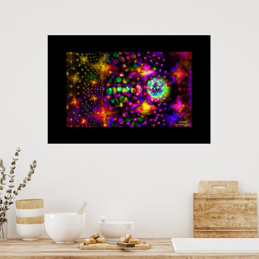 Het exploderen van juwelen poster (Keuken)