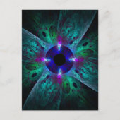 Het Eye Abstract Art Briefkaart (Voorkant)