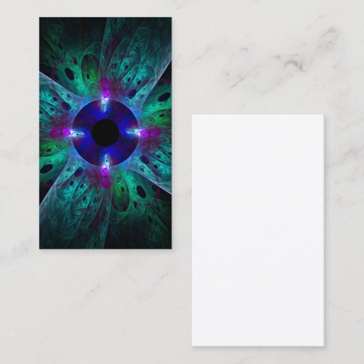 Het Eye Abstract Art Visitekaartje (Voorkant / Achterkant)