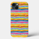 Het Eyes-patroon samenkomen Case-Mate iPhone Case (Achterkant)