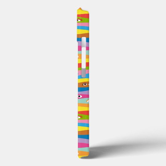 Het Eyes-patroon samenkomen Case-Mate iPhone Case (Achterkant / Links)