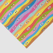 Het Eyes-patroon samenkomen Tissuepapier (Detail)