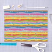 Het Eyes-patroon samenkomen Tissuepapier (Craft)