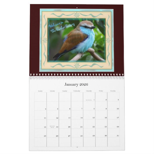 Het fabriekskalender van de Veer Kalender (Jan 2026)