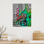 Het Fabulous Fox Theater Atlanta Georgia Poster (Keuken)