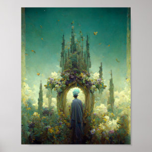 Het fairy Altar Fantasy Art Poster