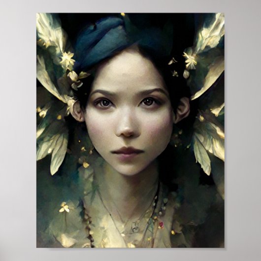Het Fairy Gaze Fantasy Art Poster (Voorkant)