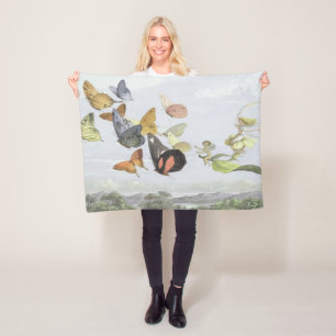 Het Fairy Queen's Carriage   Elf World Fleece Deken