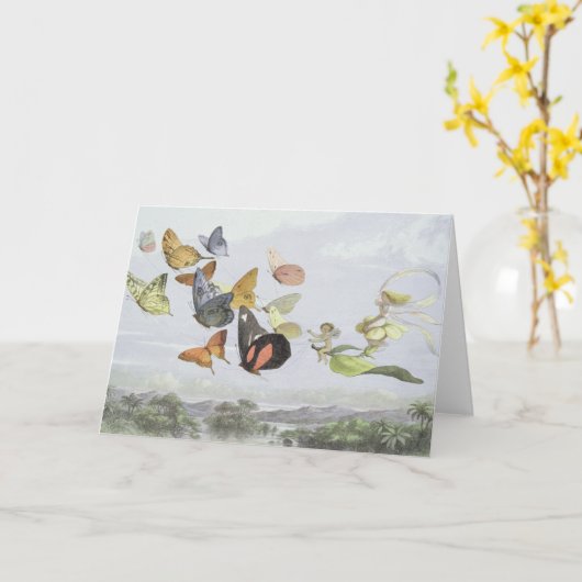 Het Fairy Queen's Carriage | Elf World Kaart (Gele Bloem)