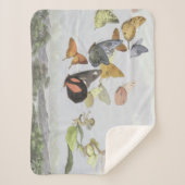 Het Fairy Queen's Carriage | Elf World Sherpa Deken (Voorkant)