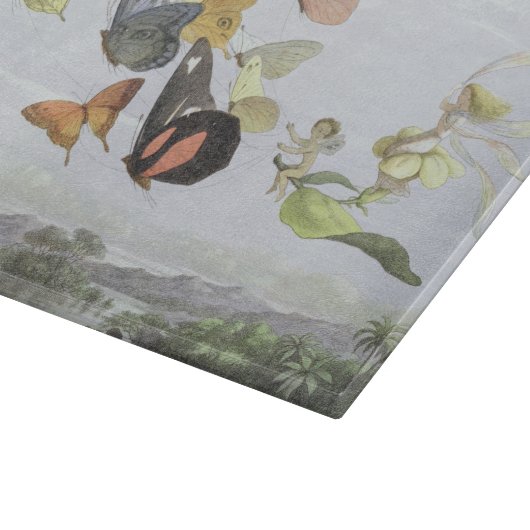 Het Fairy Queen's Carriage | Elf World Snijplank (Hoek)